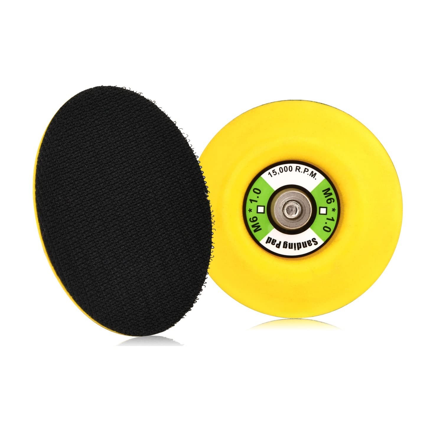 Versatile 3-Inch Sanding Back Pad with M6 Thread for Smooth Polishing & Grinding