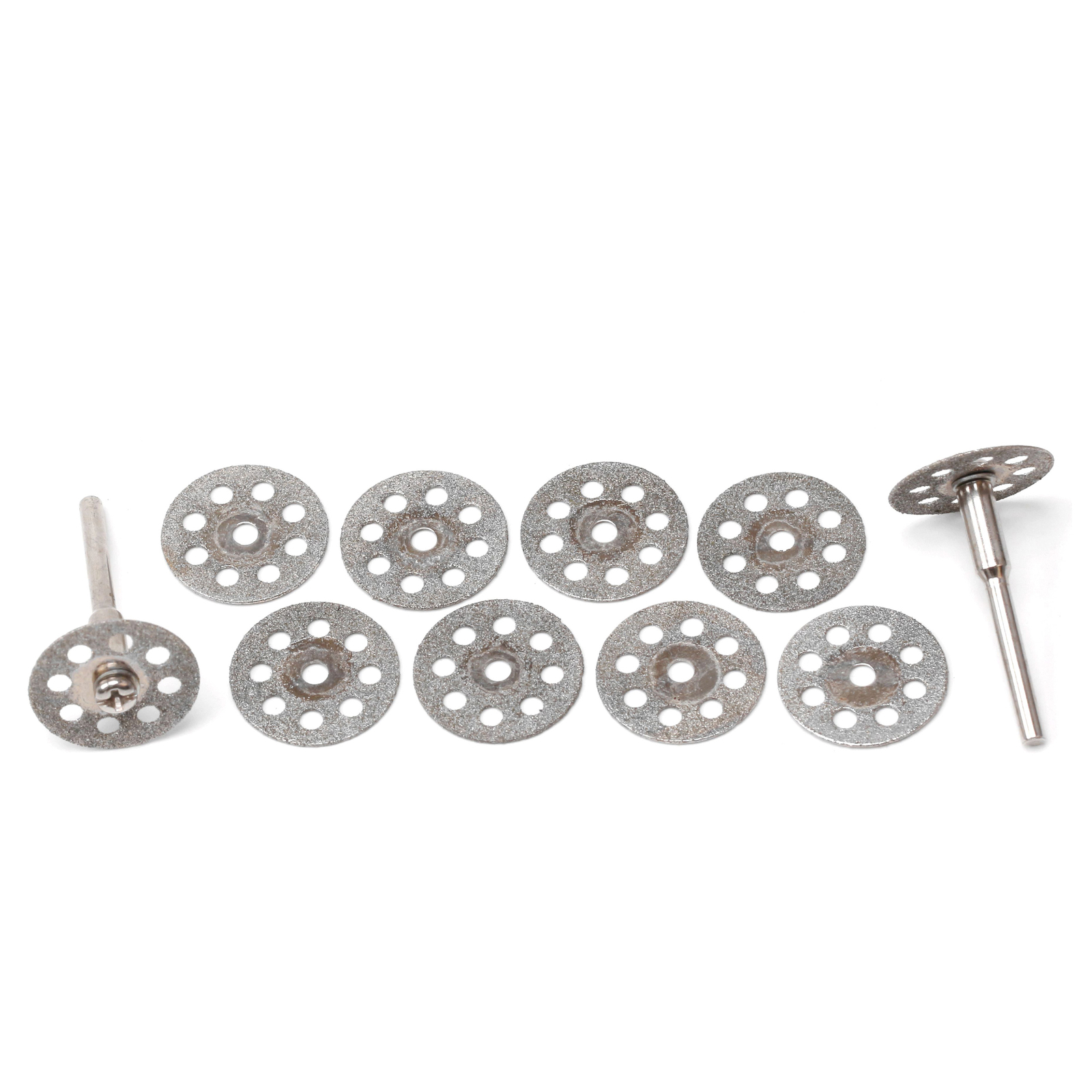 10Pcs 20mm 3/4″ inch Diamond Cutting Wheel Rotary Blades Cut-off Disc Shank 1/8″