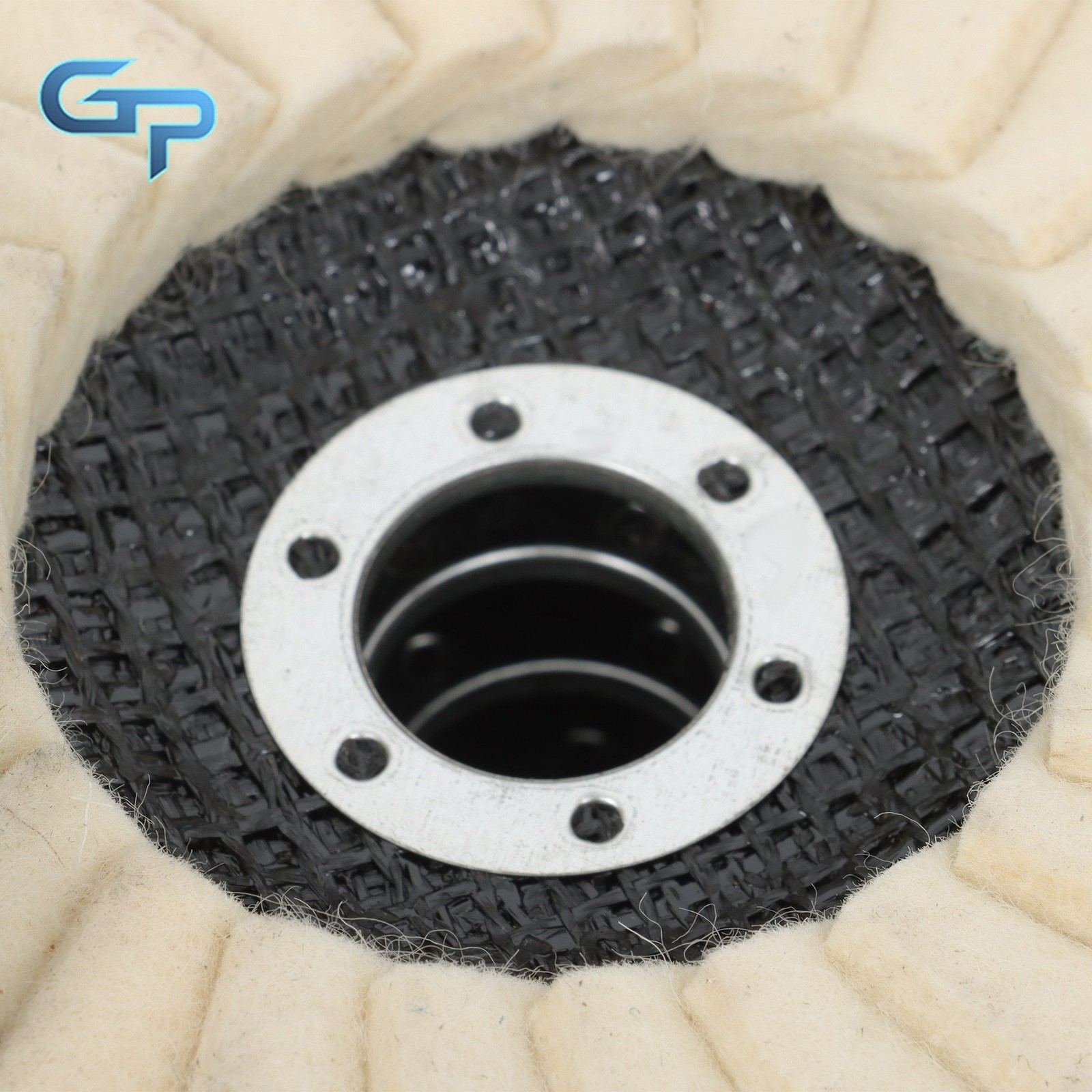8 Pcs Wool Polishing Wheel Disc Set w/ Buffing Wheel and Compound 4-1/2 X 7/8″