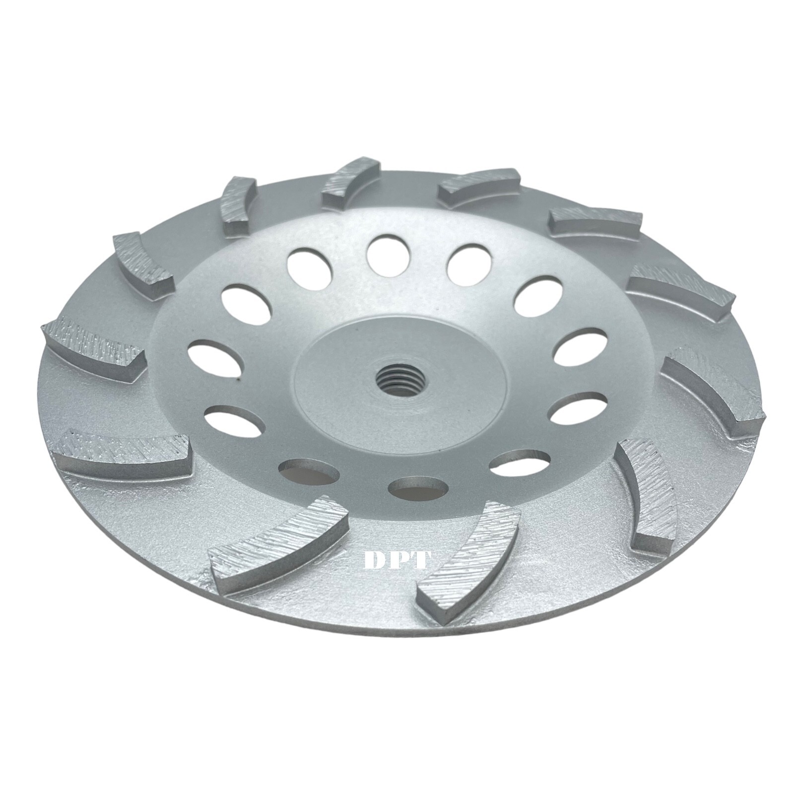 7 In Diamond Turbo Segmented Cup Grinding Wheels Fast Grinding 5/8″-11 threaded