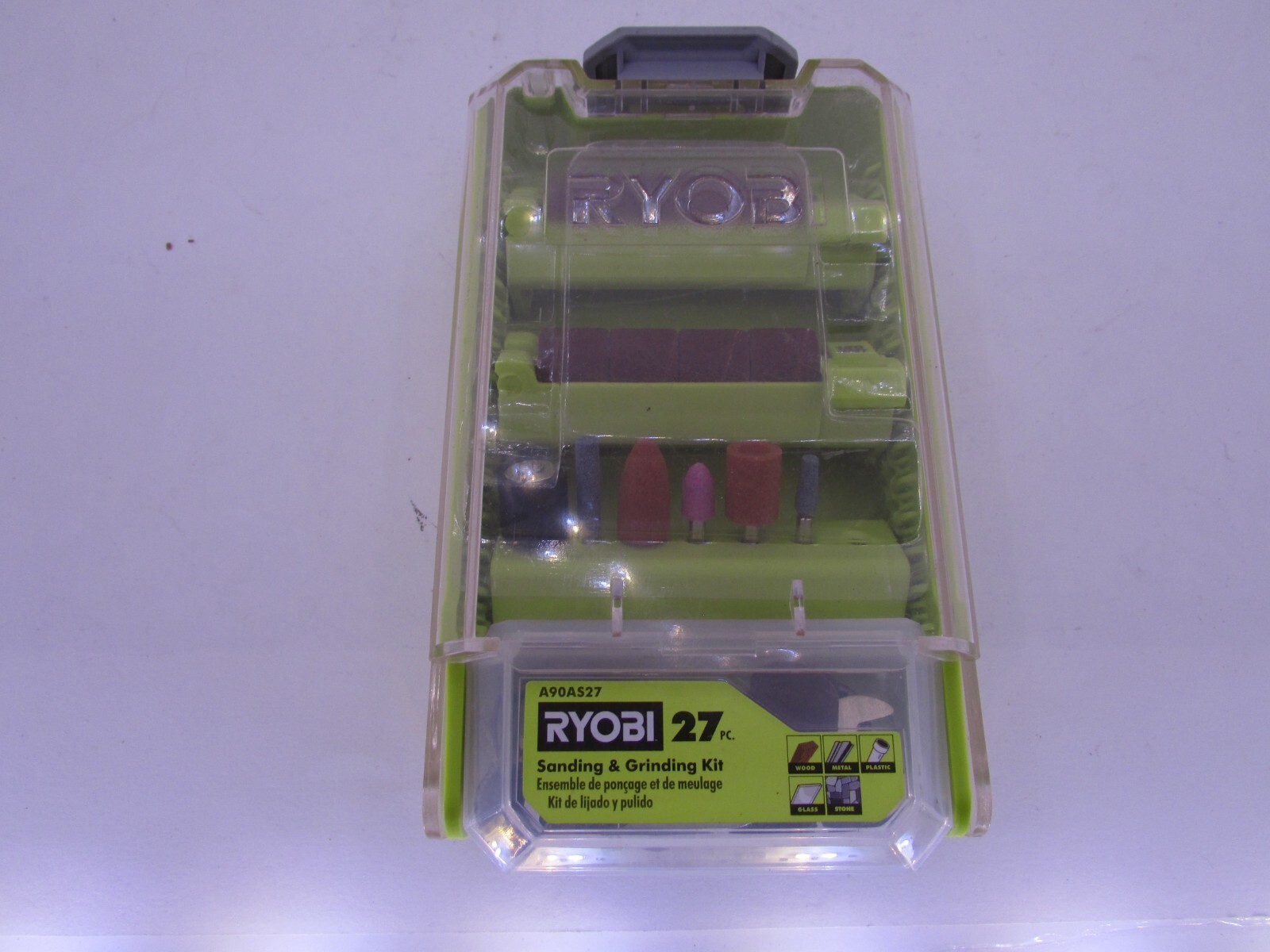 RYOBI 27 PIECE SANDING AND GRINDING KIT