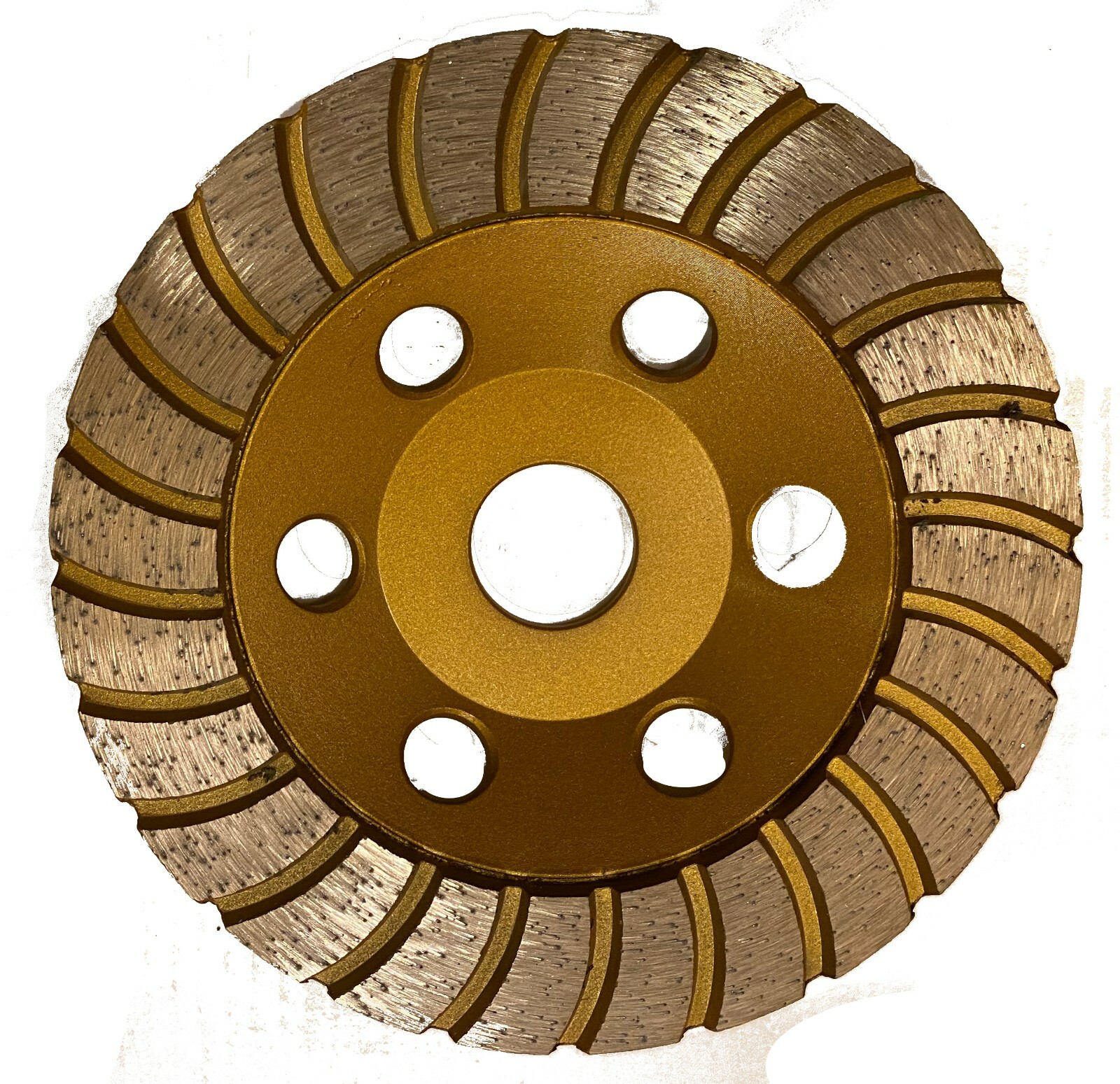 5″ Turbo Diamond Cup Wheels Grinding Concrete,Masonry,7/8″ Non-Threaded