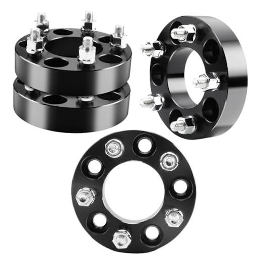 5×4.5 to 5×112 Wheel Adapters for A3 Wheels on RAV4 Vehicle, 1.25 inch