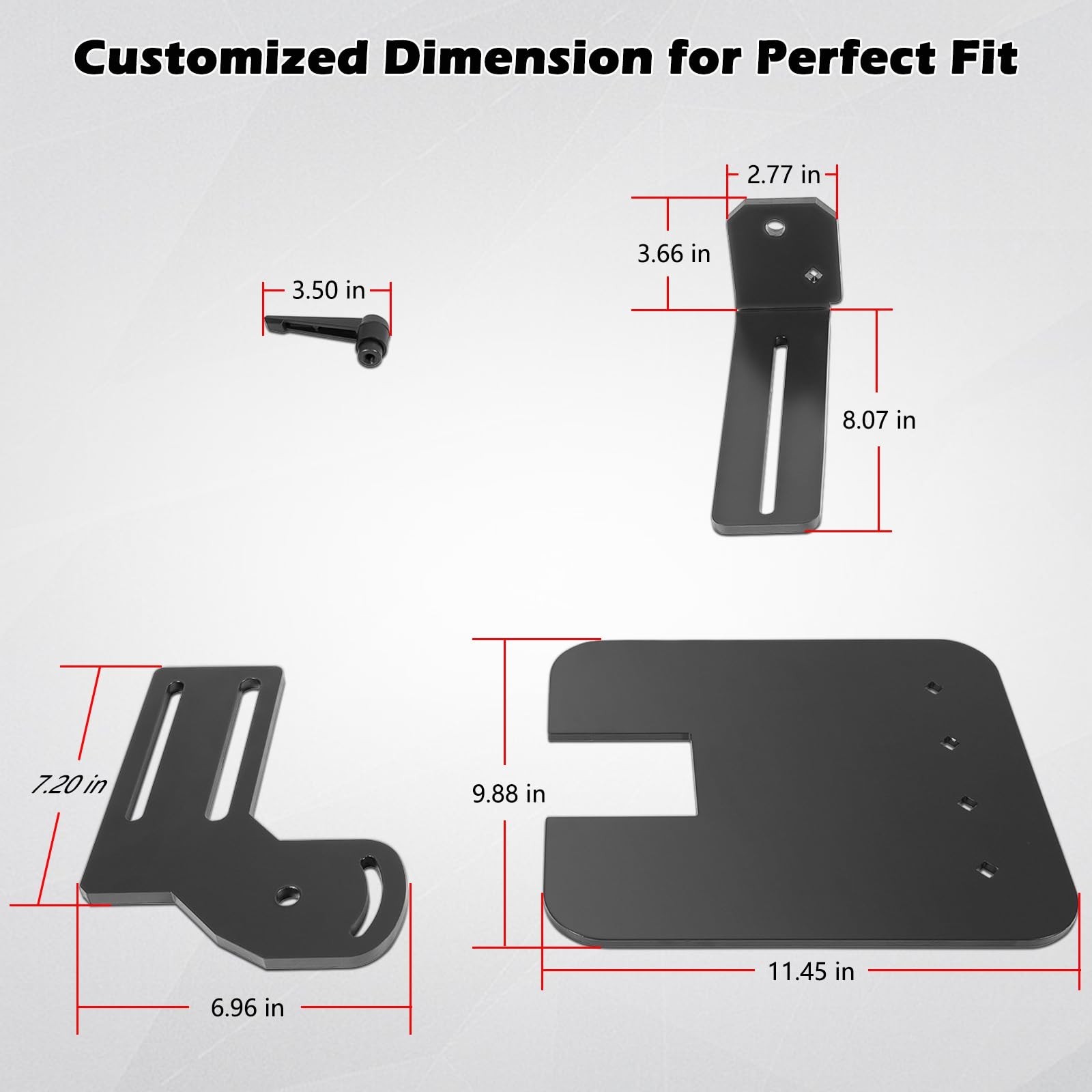 2×72″ Knife Bevel Grinding Jig Tool Rest OBM Belt Grinder Tilt Table Flat Platen