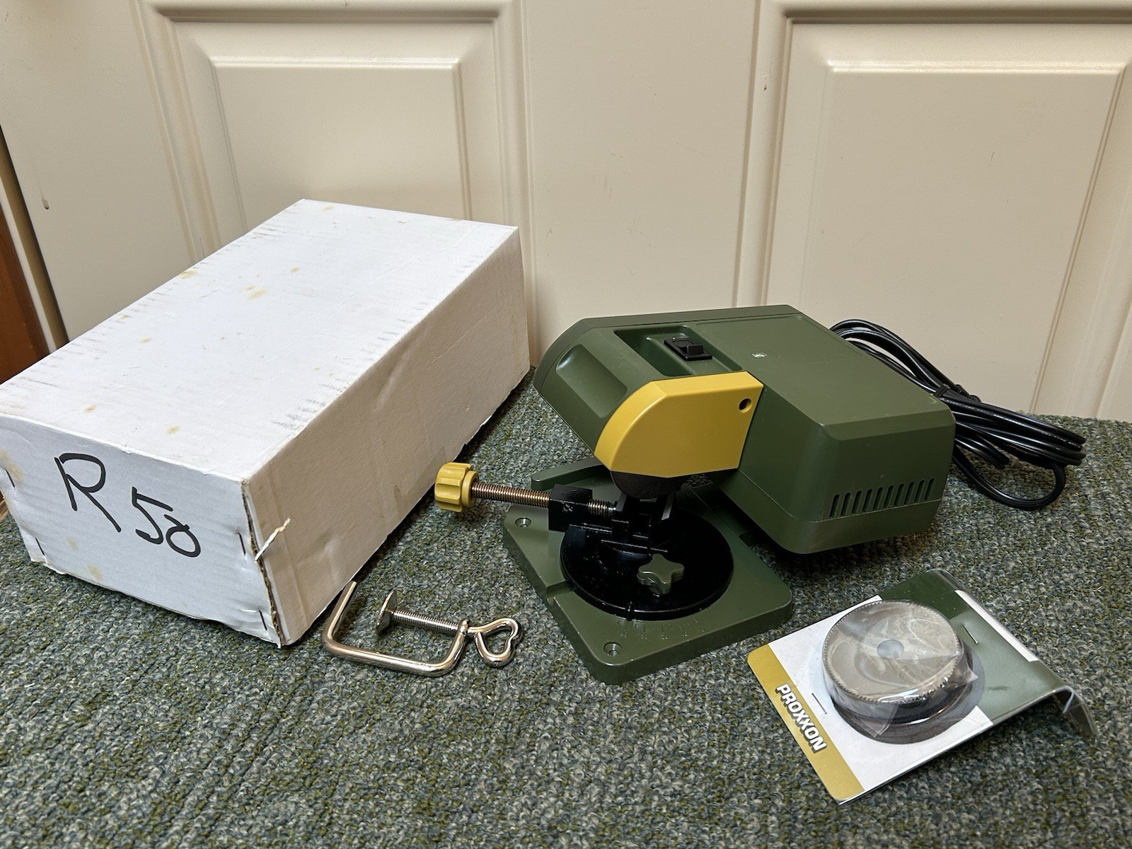 Unused Proxxon Mini Cutting Saw Tabletop Precision Cutter Japan