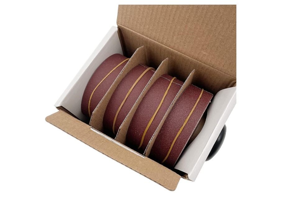 Emery Cloth Sandpaper Roll Aluminum Oxide Coarse To Fine Grit Grinding Polishing