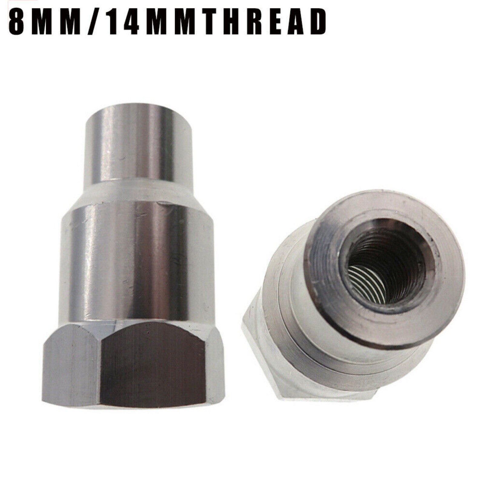 M14 Thread Adapter Connector Converter to M8 5/16-24T for Angle Grinder Polisher