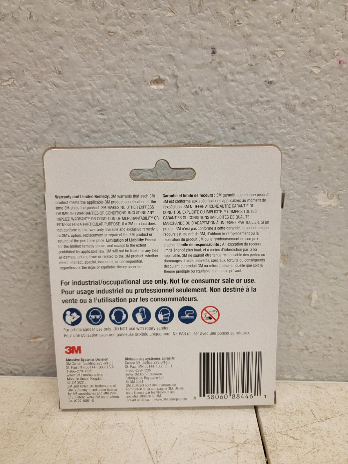 3M Xtract Net Disc 310W, Multi-Grade, 5 in x NH, Die 500X Multi Pack/20Cases/12