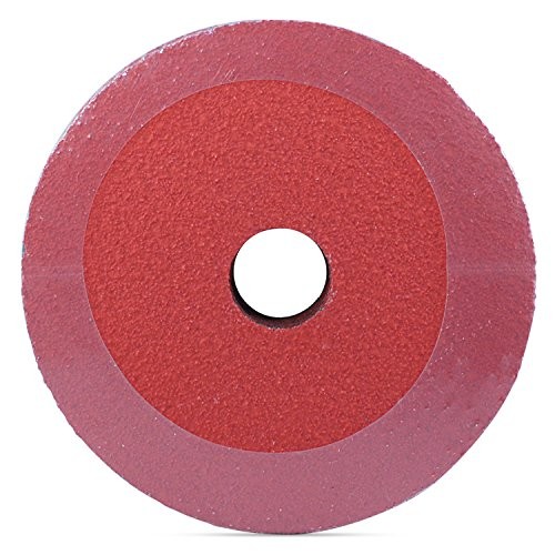 Ceramic Resin Fiber Sanding And Grinding Discs 4.5 X 7/8 60 Grit 25 Pack