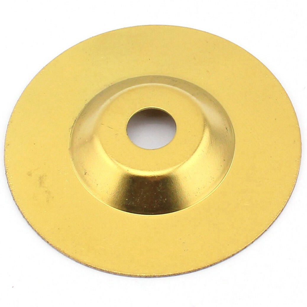 4″ inch 100mm Diamond Grinding Disk Grit 150 Convex Wheels Disc Coated TITANIUM