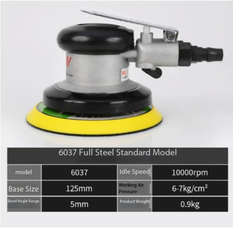 Sander, Polisher, Pneumatic Sander, Air-powered Dry Sander, Waxing Machine