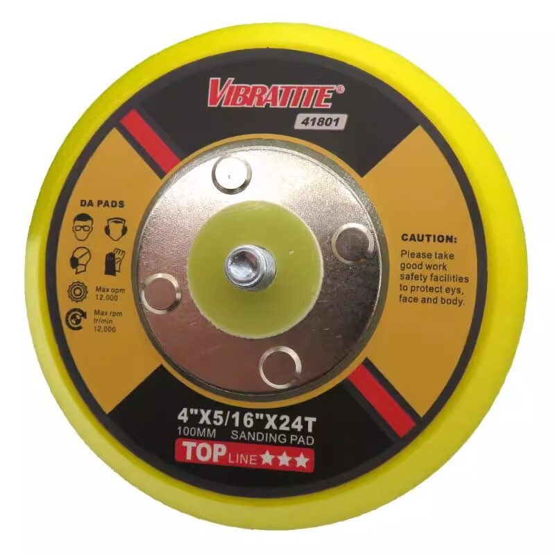 2/3/4/5/6 ” Hook Loop Backing Pad With M6 M8 Thread For Sanding Discs Air Sander