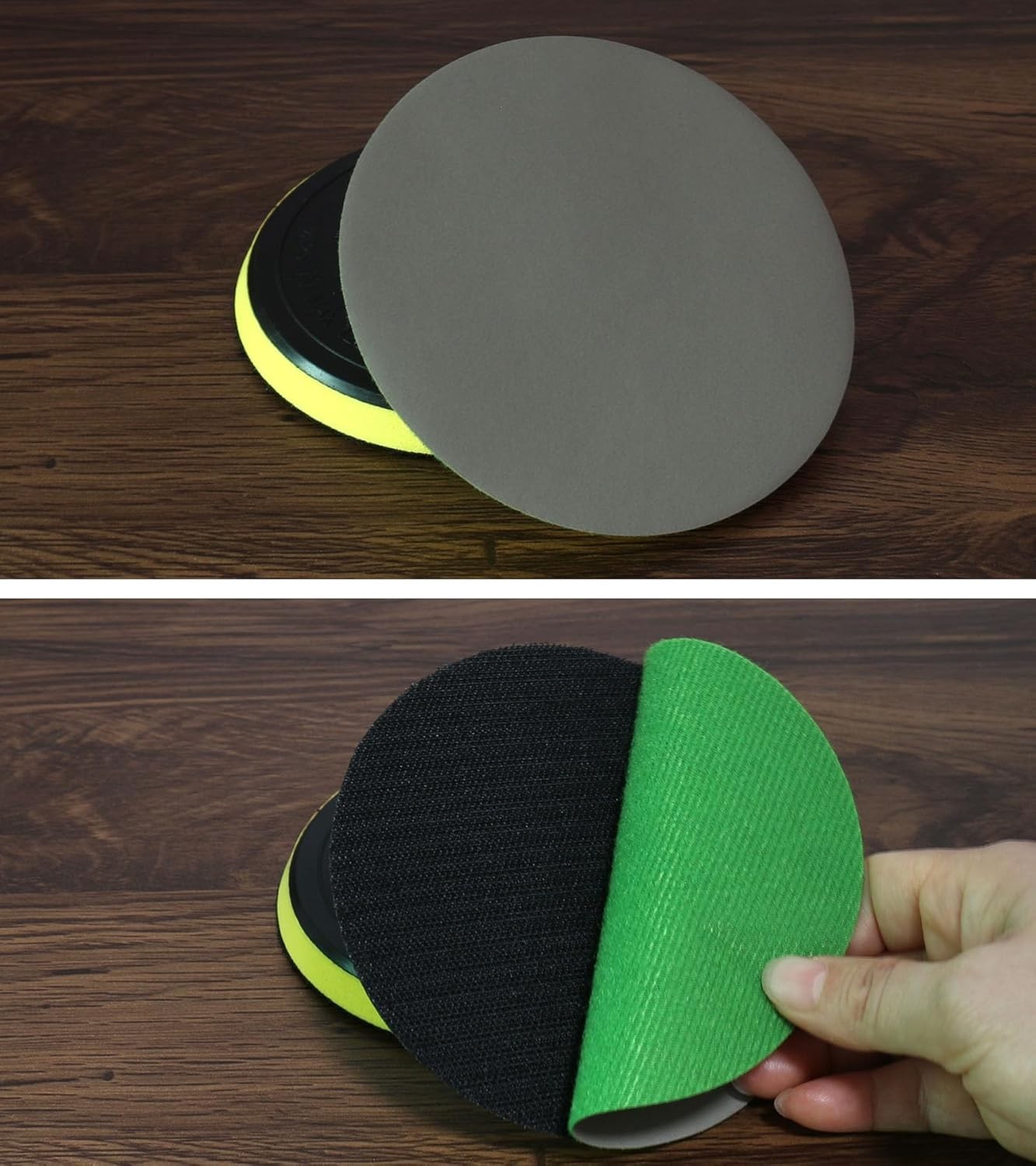 30Pcs 5 Inch 3000 Grit Non-Porous Wet and Dry Hook and Loop Sanding Discs for…