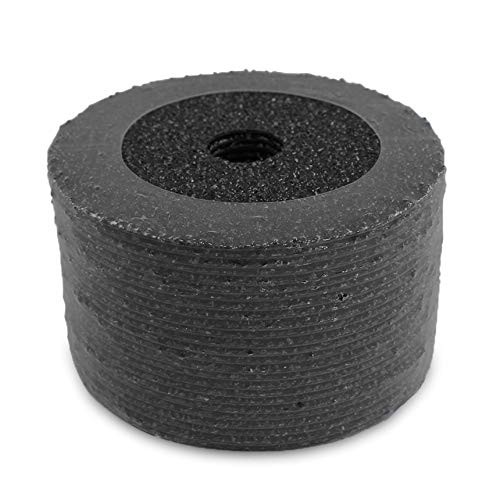 Silicon Carbide Resin Fiber Sanding and Grinding Discs, 5” x 7/8” Arbor Hole – 2