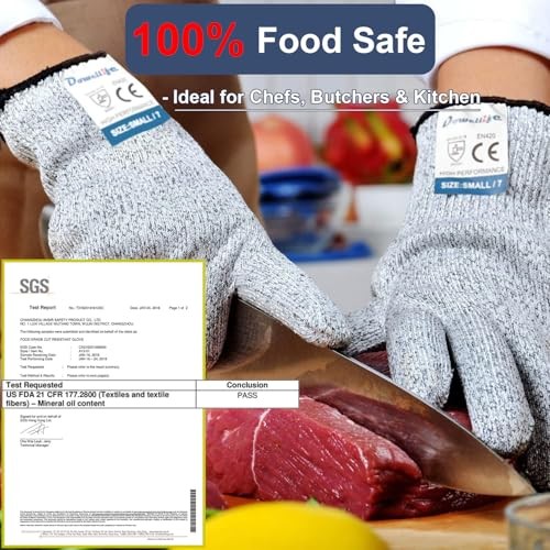 Cut Resistant Gloves Food Grade Level 5 X-Large (Pack of 1) Original