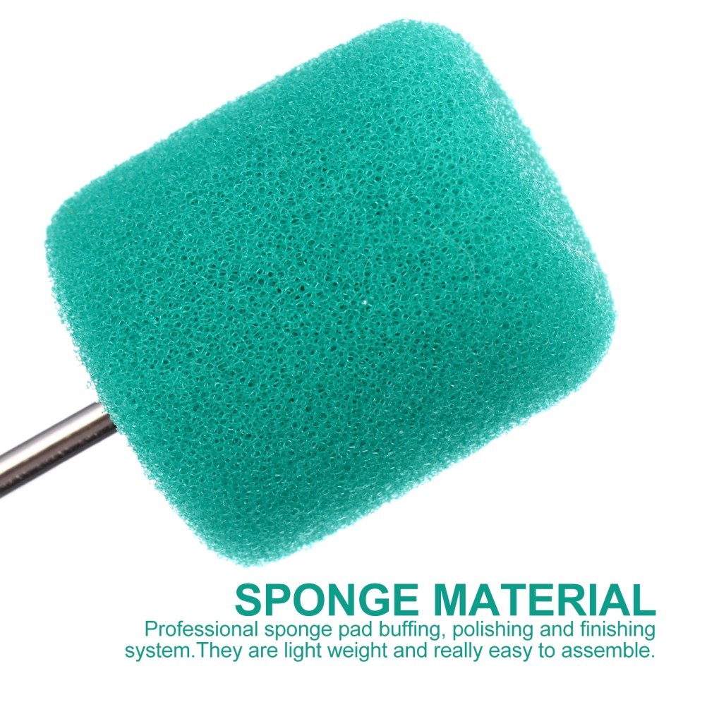 16Pcs Assorted Sponge Polishing Pads Kit for Car Buffer and Small Gap Use