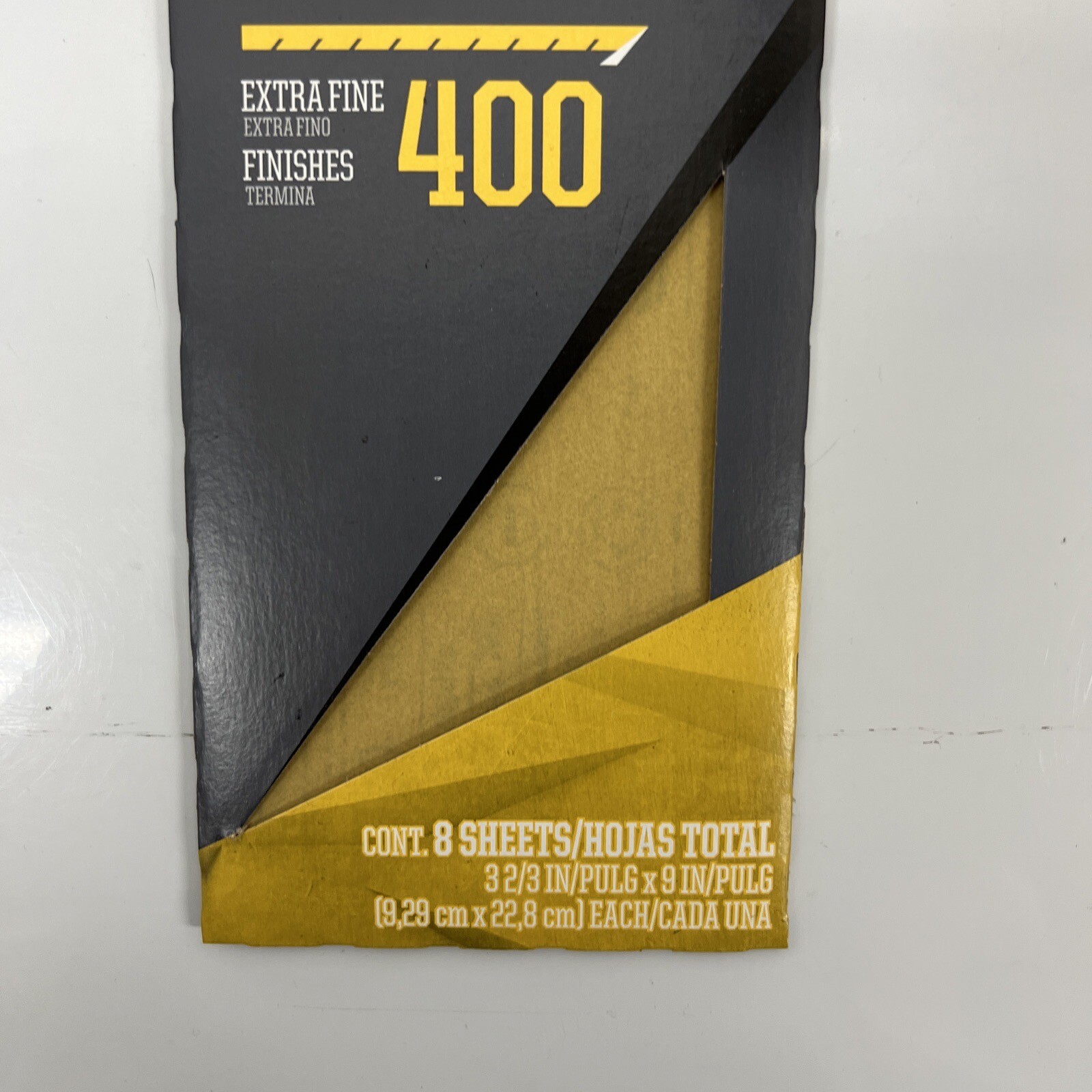 3M SandBlaster Pro Extra Fine 400 Grit Sheet Sandpaper 2 Pack