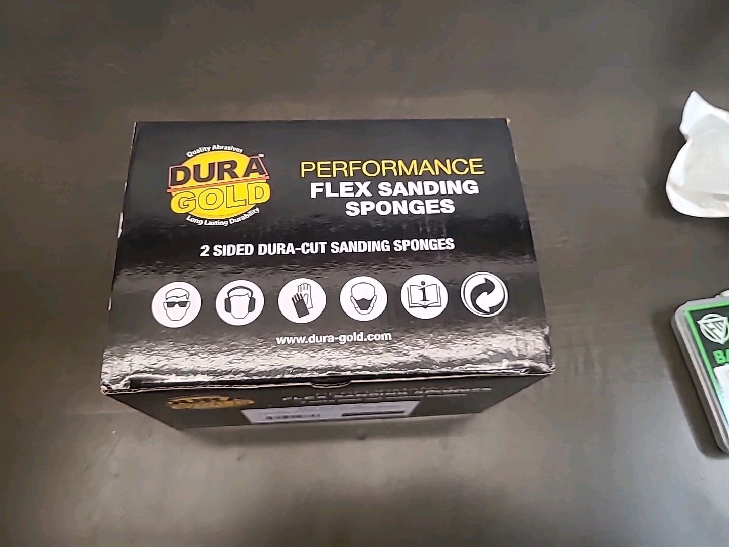 Dura-Gold Double-Sided Sanding Sponge Grit Variety Pack, Box of 20,