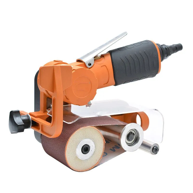 Pneumatic Belt Sanding Machine 60*260Mm Ring Belt Sanding Machine Polishing Wire