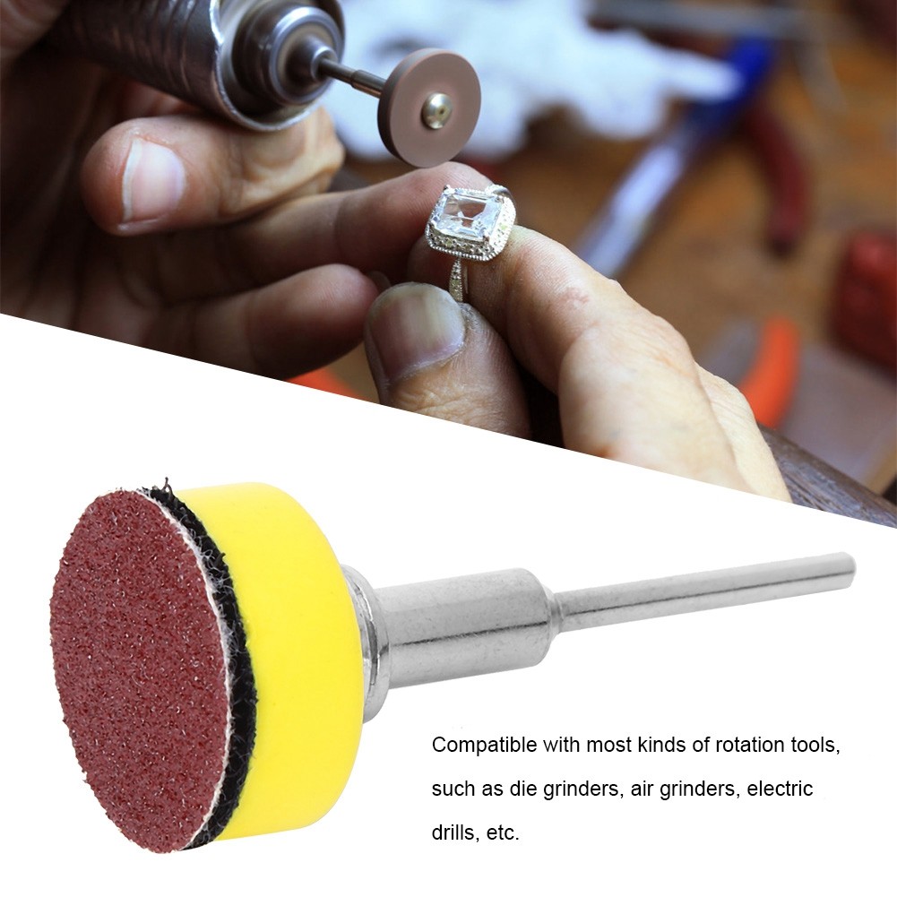 1in Sanding Discs Self-Adhesive Sandpaper Sanding Sheet Round Abrasive Paper