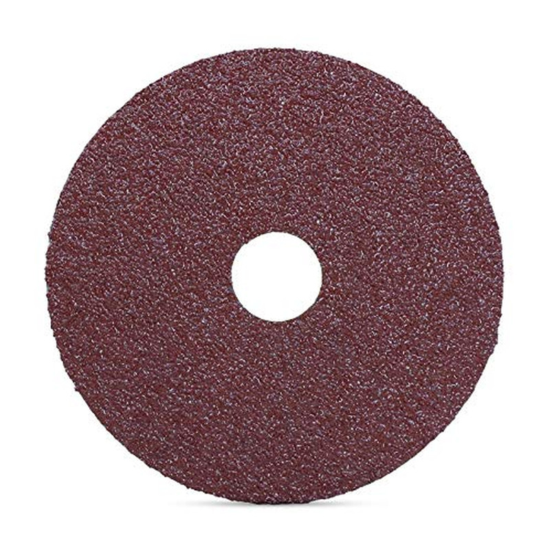 Aluminum Oxide Resin Fiber Sanding and Grinding Discs, 5” X 7/8”, 24 Grit – 25 P