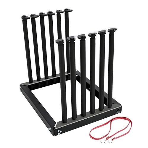 5-Lite Windshield Glass Rack 24-Inch Height Windshield Rack Auto Glass