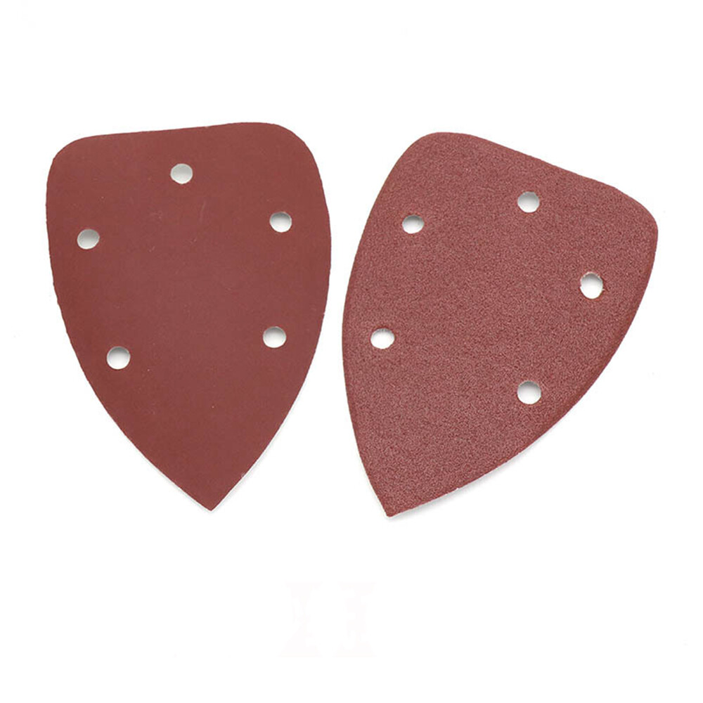 40-400 Grit Mouse Sanding Sheet Hook and Loop Palm Sander Pad Triangle Sandpaper