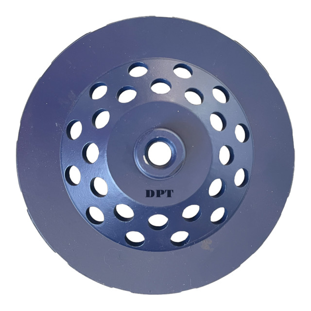 7″ Cup Wheels Blade for Grinding Concrete Masonry Stone 5/8″-11 Threaded 12 Segs