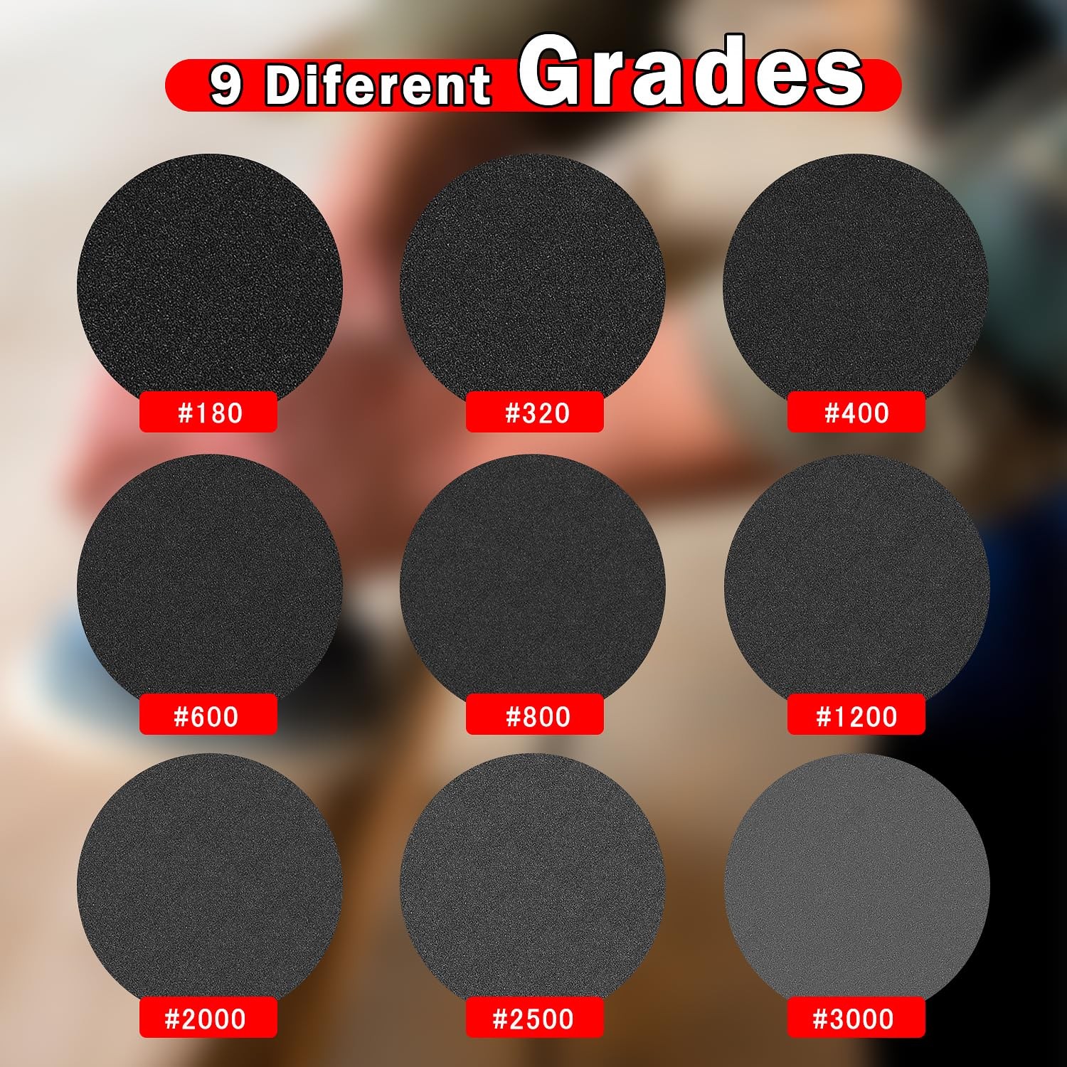 20PCS 3×4 Inch 1200 Grit Sanding Sponge Ultra Fine for Metal Wood Polish