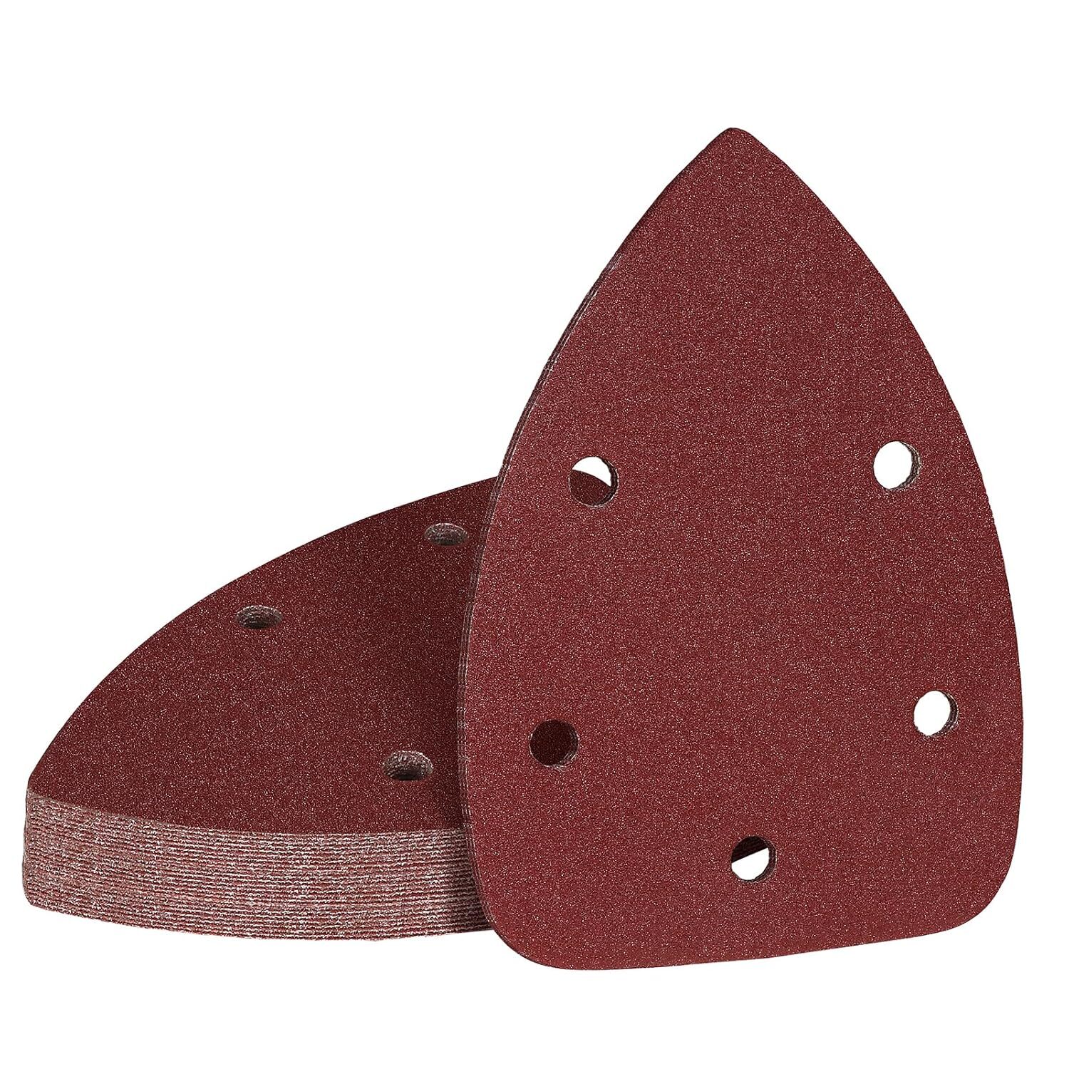 84pcs 5 Hole Mouse Detail Sander Sandpaper 40 60 80 120 180 240 320 Grit Sanding