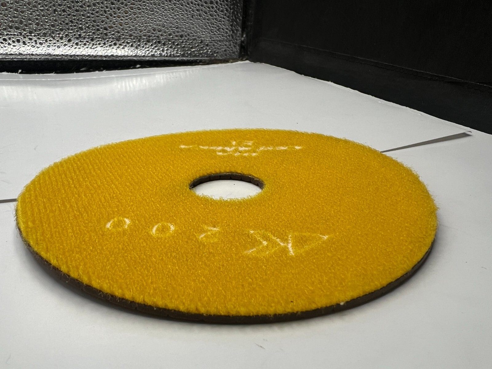 (QTY 2) Ceramica Polishing Pads EX50200R 5″ 200 Grit Yellow