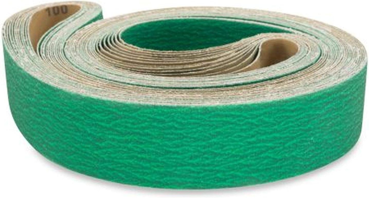 72 Inch 80 Grit Zirconia Sanding Belts – Factory Direct Metal Grinding, USA Made