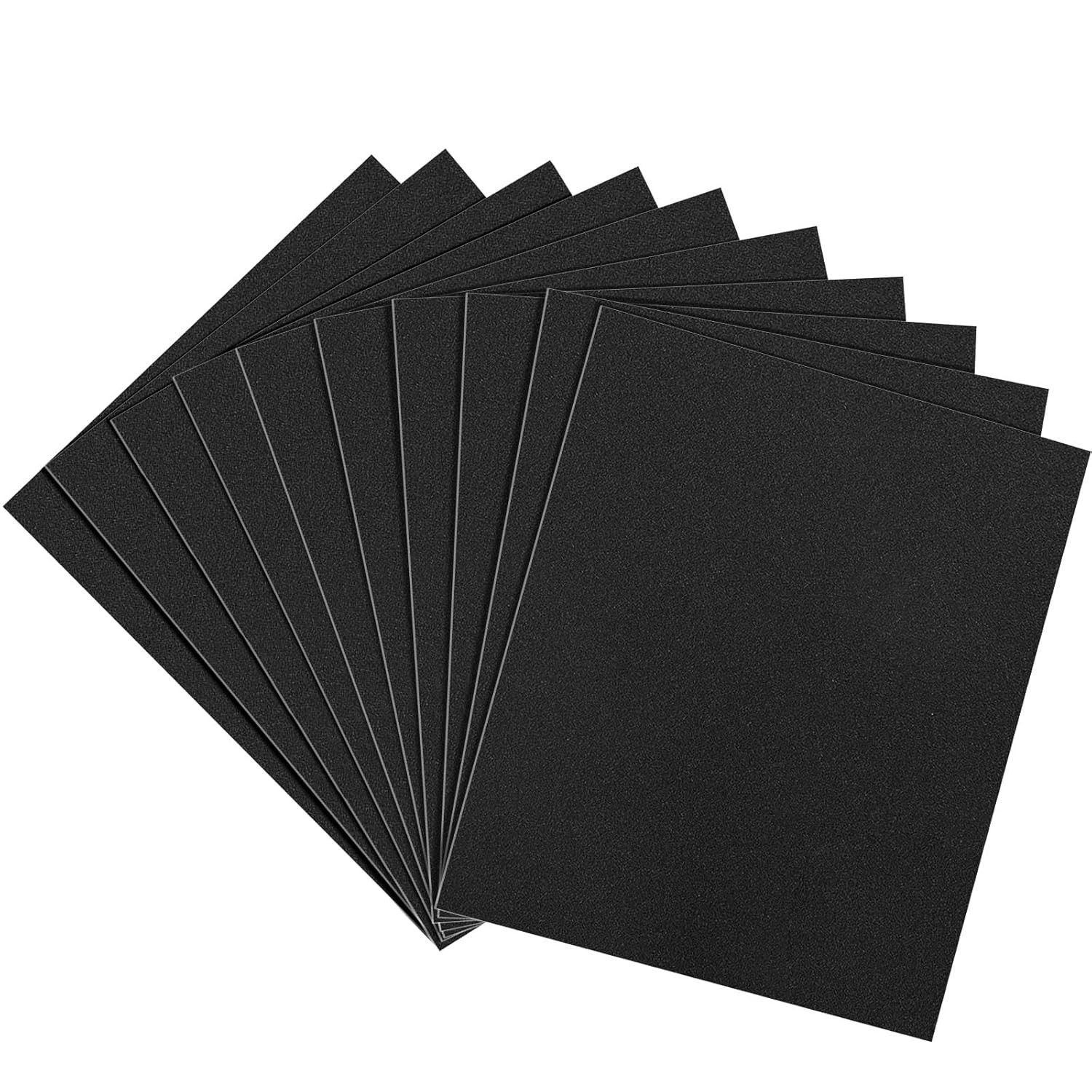 Sandpaper Assortment 120/220/400/600/800/1000/2000 Grit, Wet & Dry Sheets