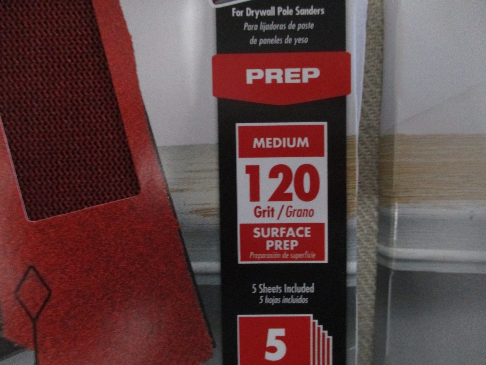 3 pk 15 Sheets Diablo Drywall Sanding SandNet Medium 120 Grit 11 1/4″ x 4 3/16″