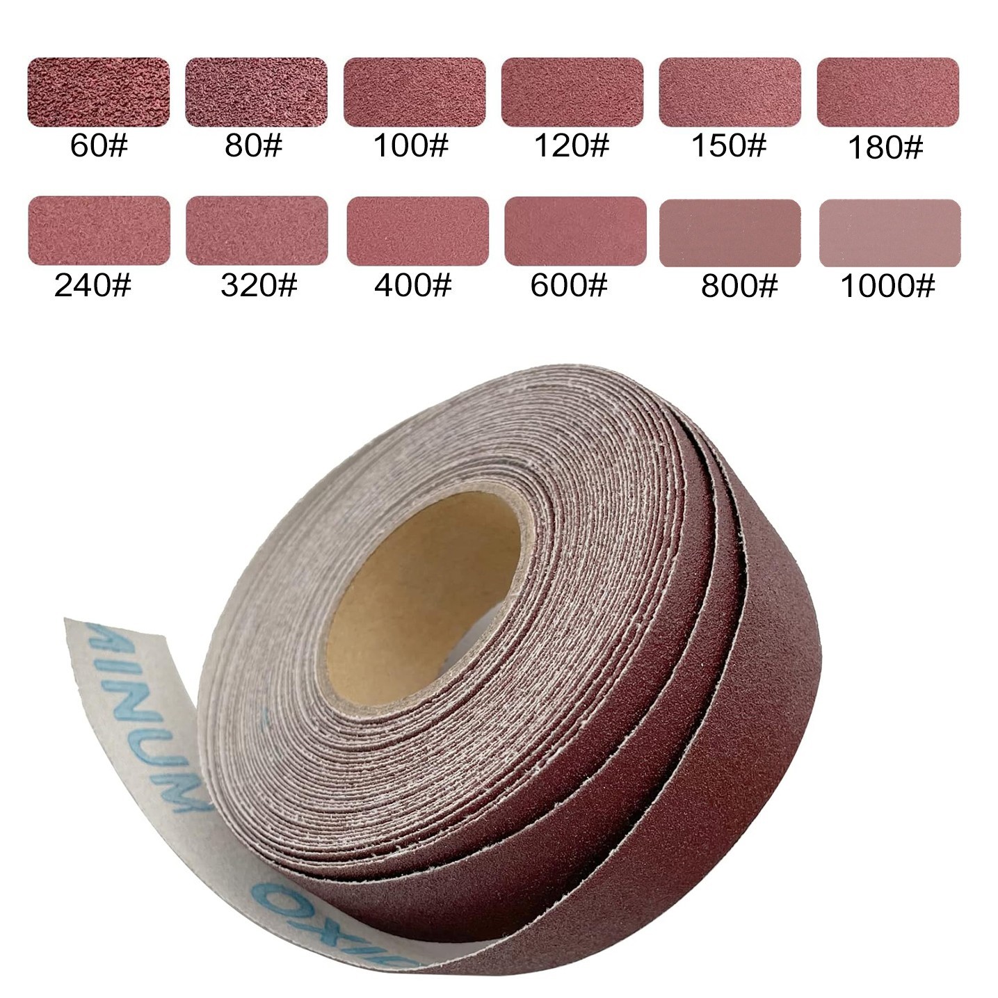 NEW 1pc 5M Emery Cloth Sandpaper Roll 1Inch Wood Metal Polishing Tape