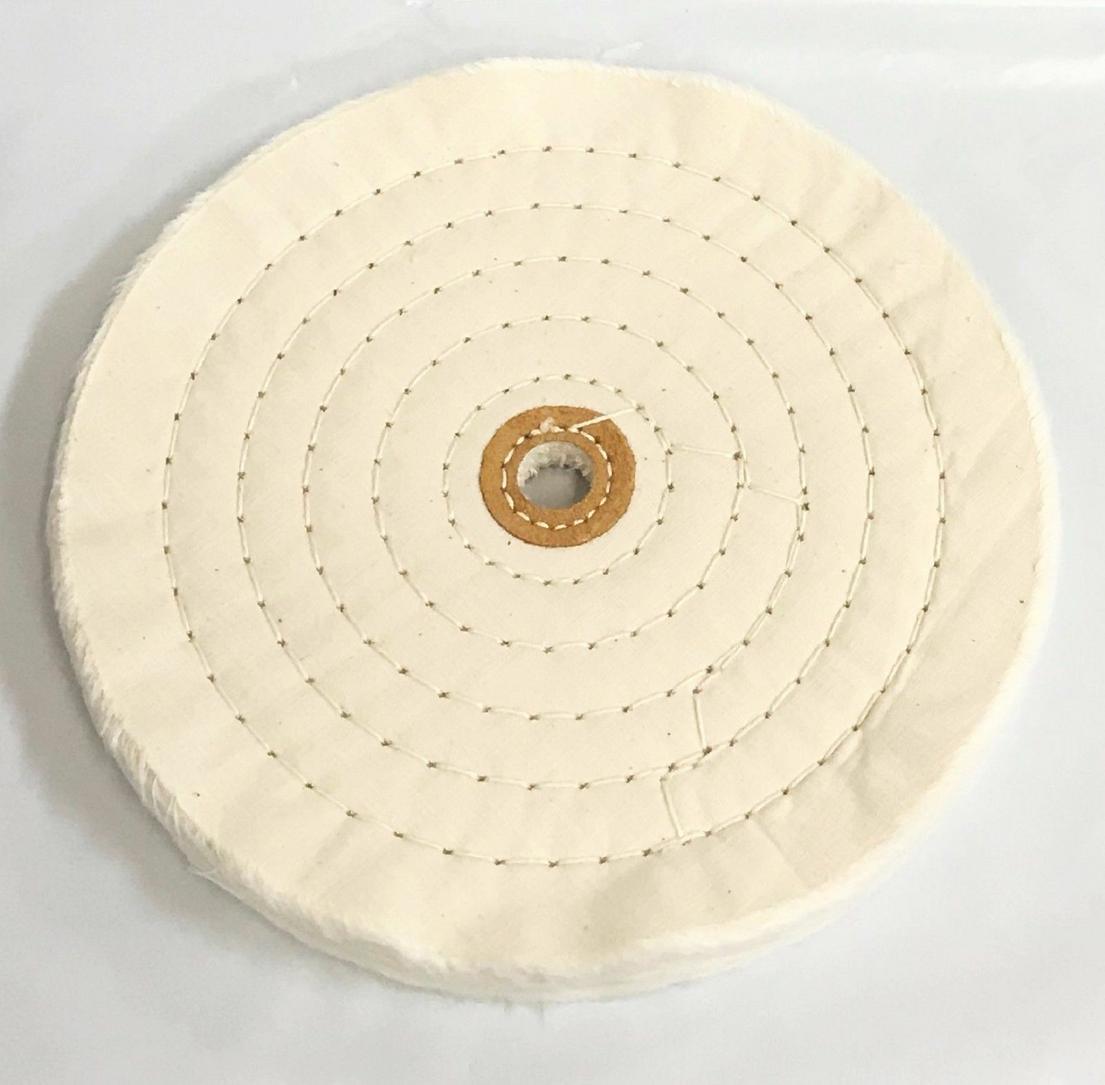 New 8″ x 5/8″ Buffing Polishing Soft Wheel Arbor Buffer Polish 1/2″ thick