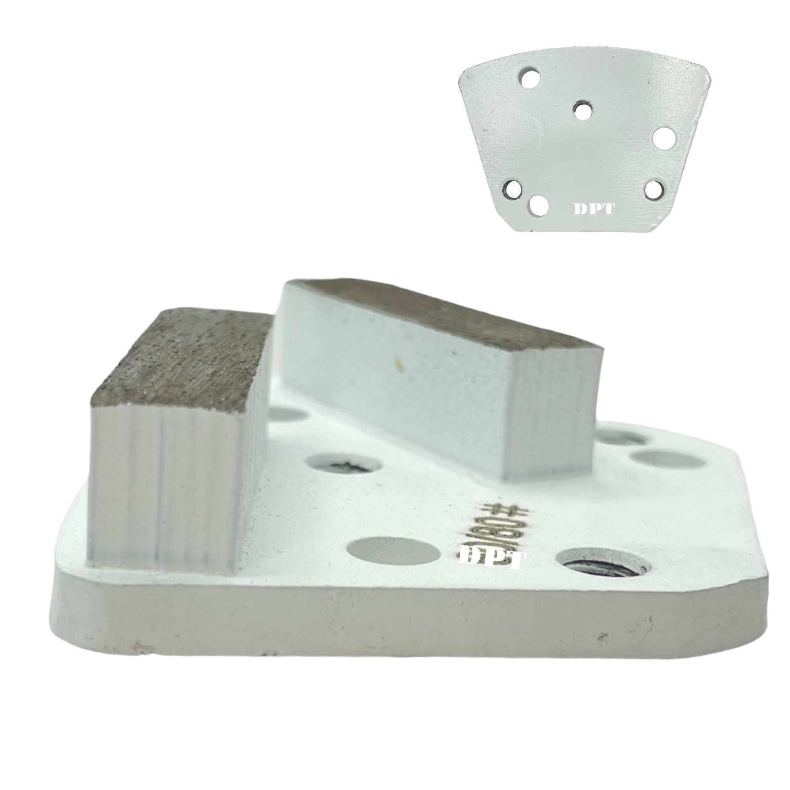 3PK Trapezoidal Diamond Grinding Disc For Floor Grinders Hard Concrete Surface