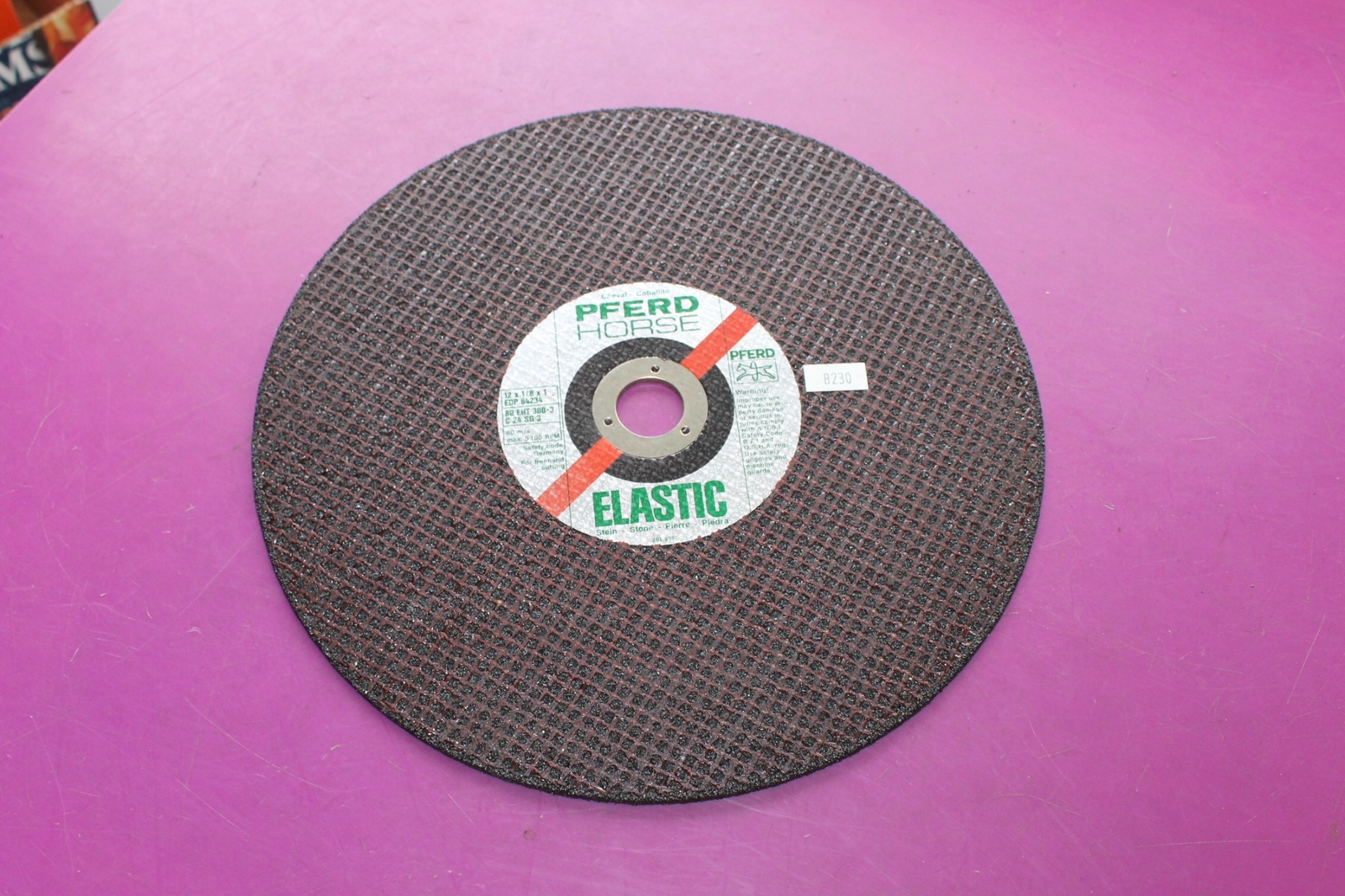 NOS Pferd 12″ Cut-off Saw Blade for Stone. EDP64234. Rotary # 8230. See pic