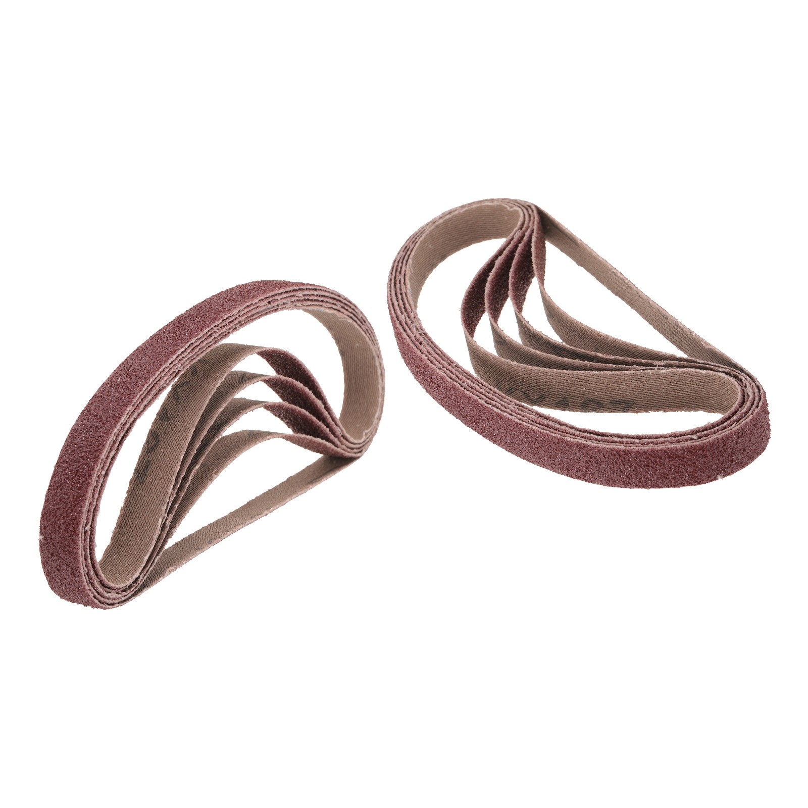5pcs 2-1/2″ x 16″ Sanding Belts 80 Grits Aluminum Oxide Abrasive Sander Belt