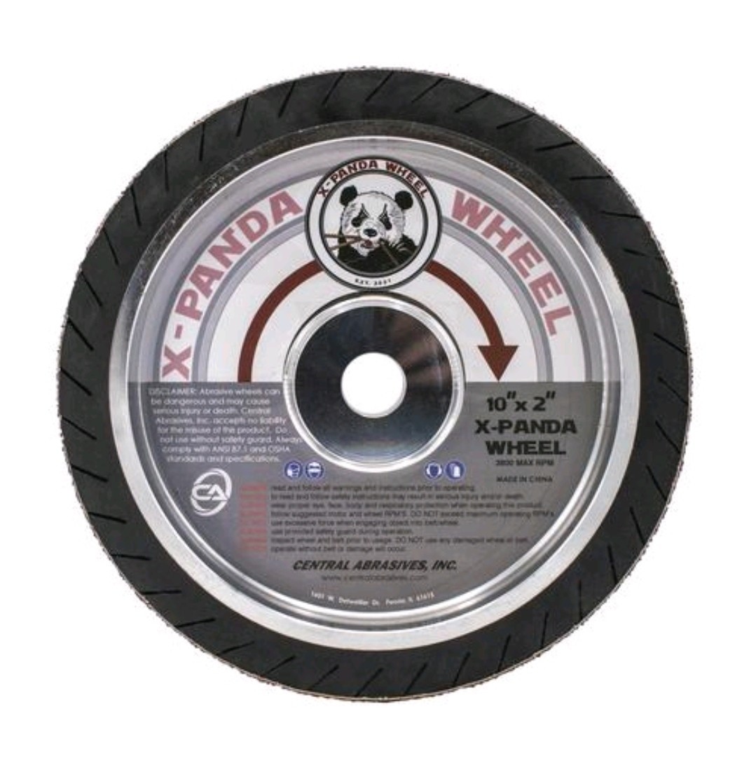 10″ Expander Wheel w/Steel Safety Guard by X-Panda + 5 Pack of Belts – NEW