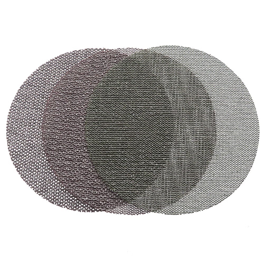 100mm 4 Inch Sanding Disc Mesh Dry Abrasive Sandpaper Dust-Free Grid 80-240 Grit