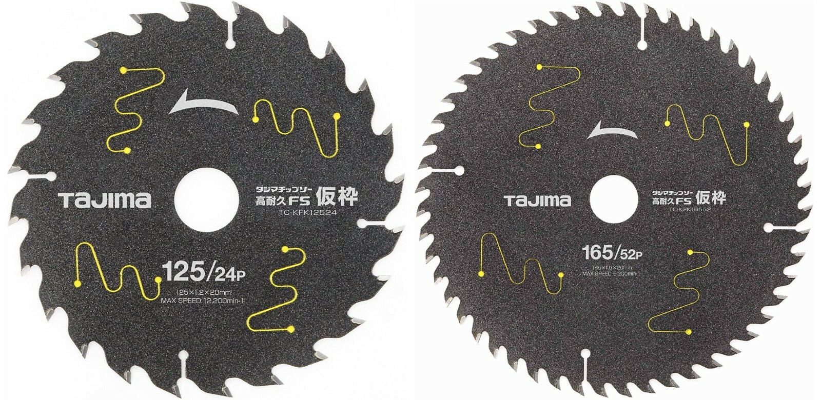 TAJIMA Tungsten Carbide Tip Saw Blade for Wood Hight Durable TC-KFK 1pc China