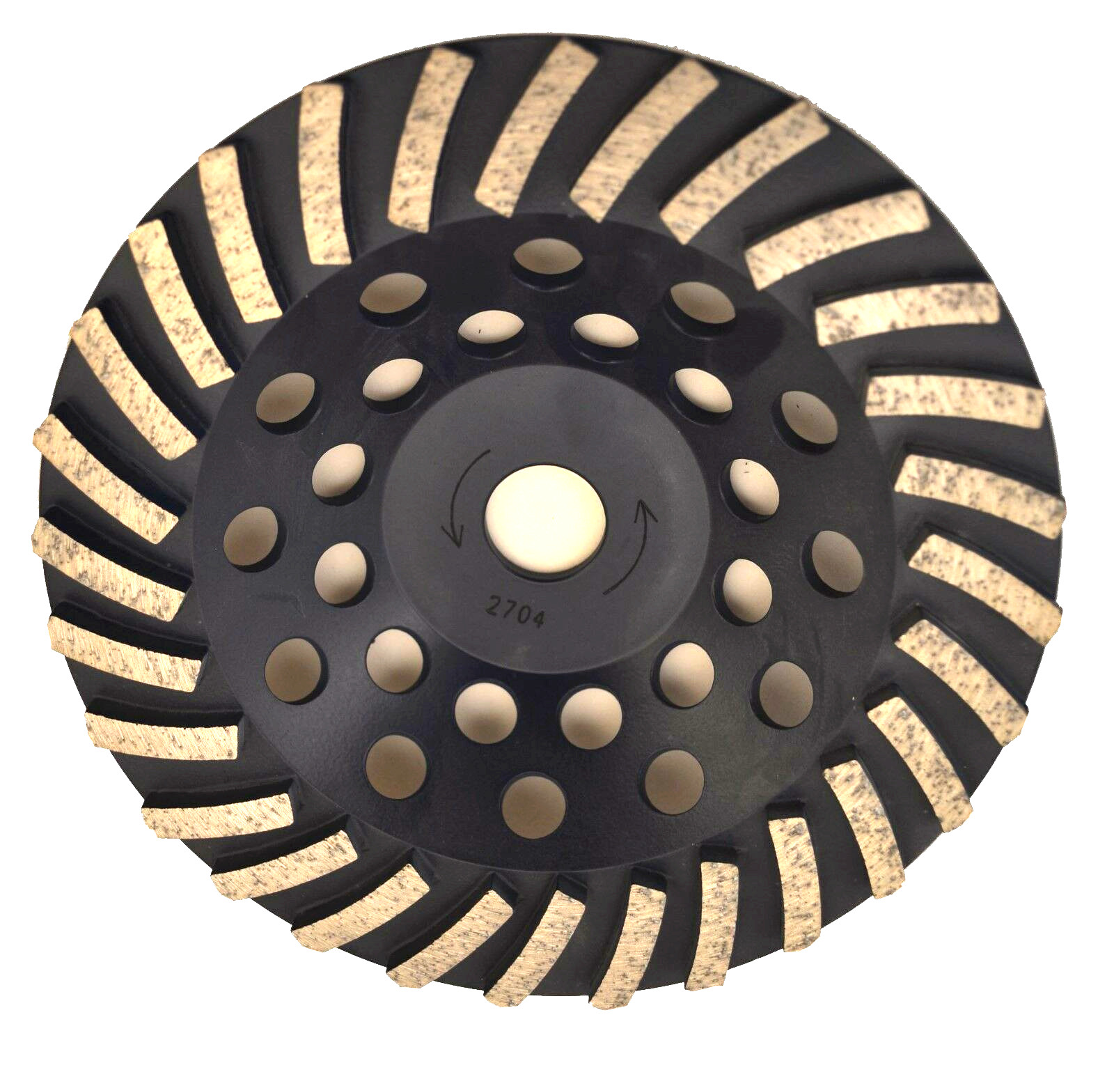 7″ Turbo Diamond Cup Wheel for Surface Grinding of Concrete/Stone/Blocks/Brick
