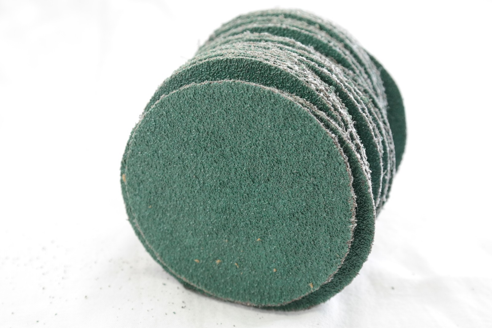 Sungold Abrasives 3″ Sanding Discs / 48 Pack / 60 Grit / Y Weight / Green TF