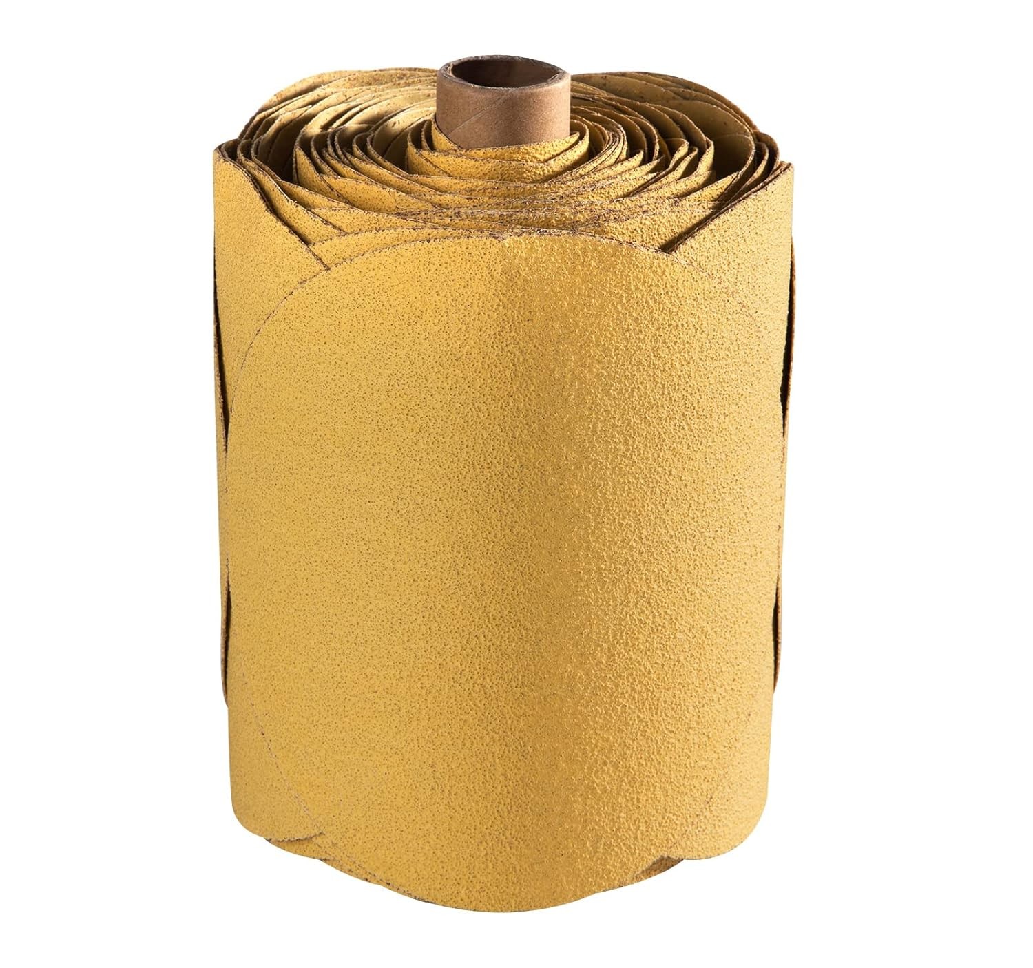 50 Rolls 6″ 180 Grit PSA Sandpaper Discs Aluminum Oxide Sticky Back for Metals