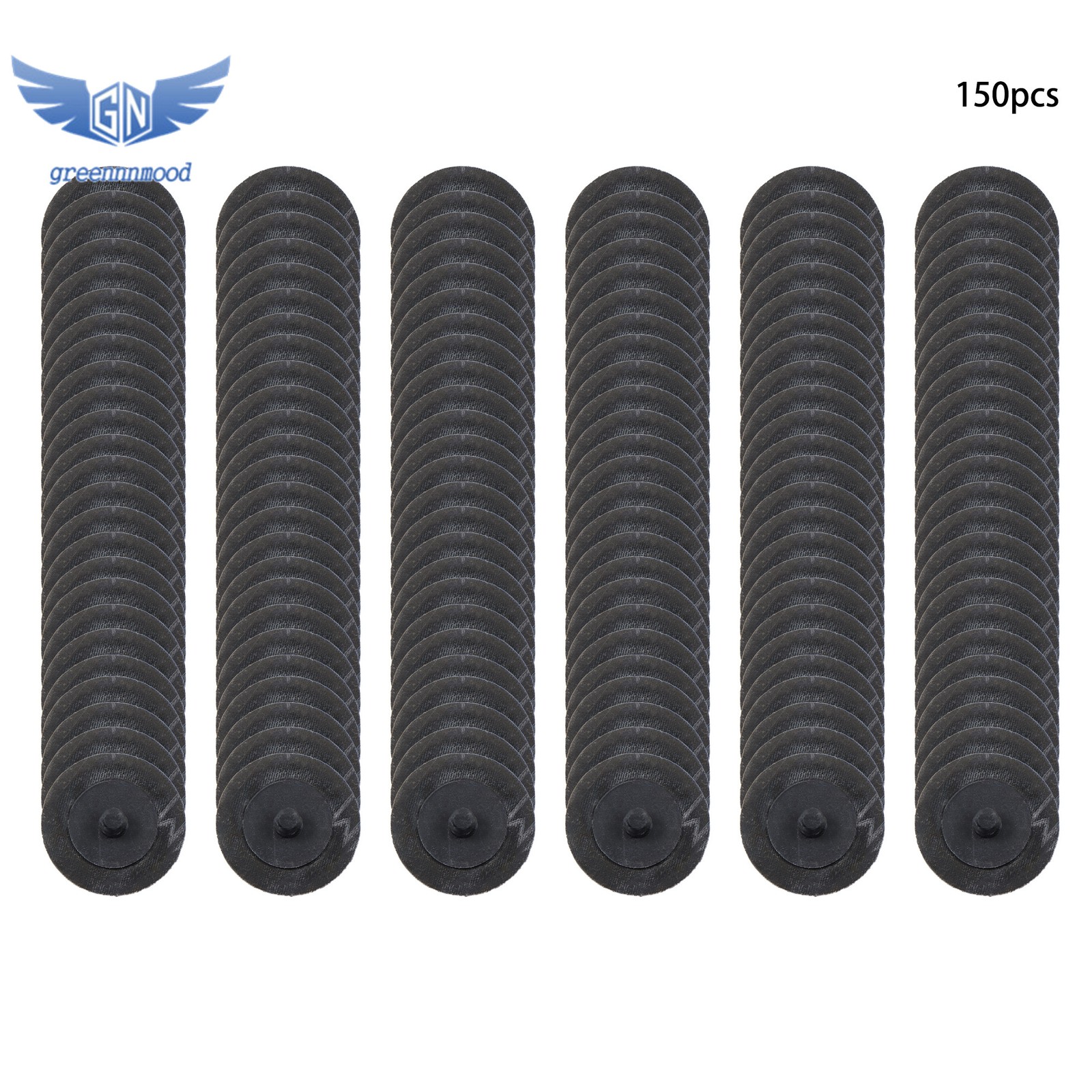 150 Pieces 2 Inch Sanding Discs 36 Grit Roll Lock Die Grinder Sanding Disc