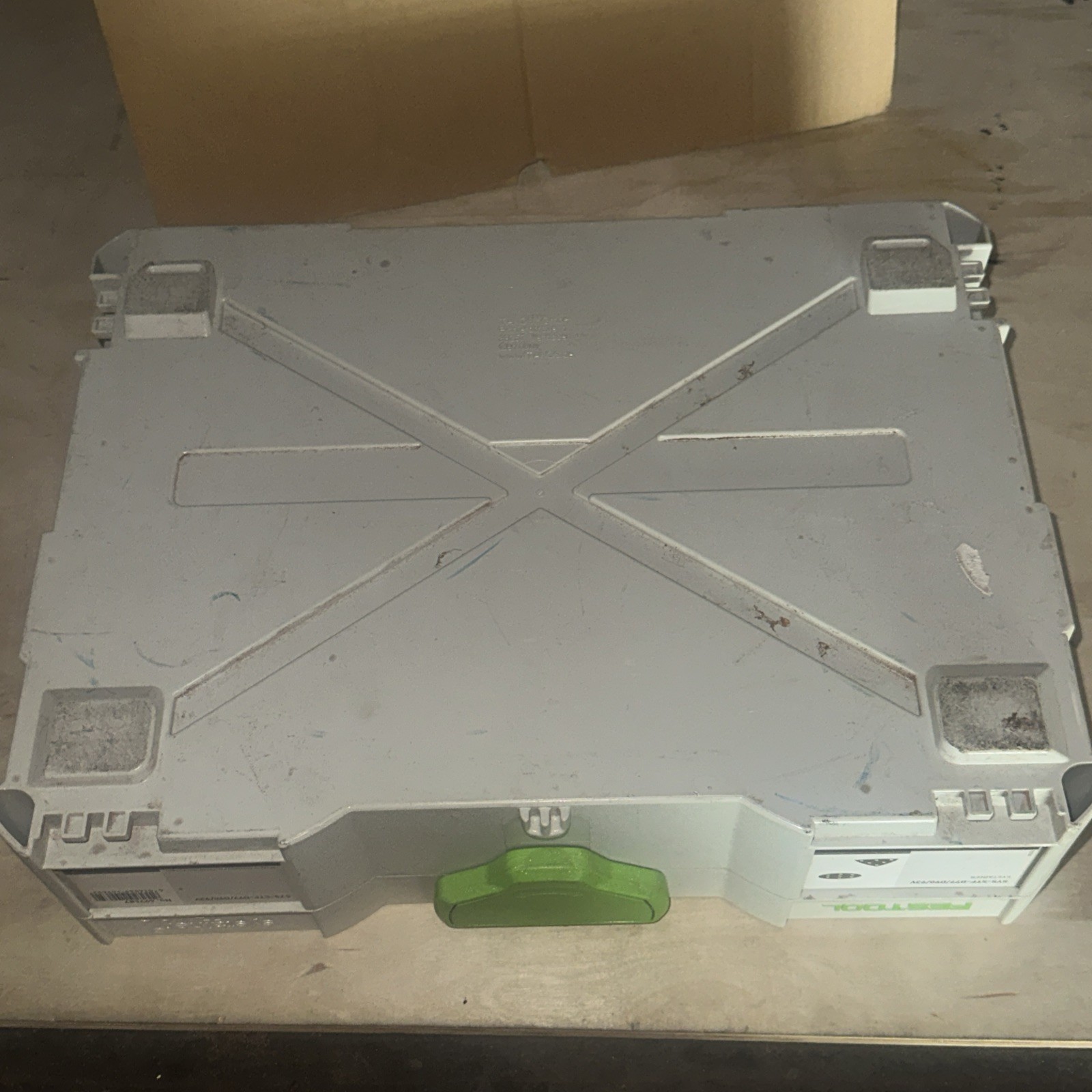Festool Systainer SYS-STF-D77/D90/93V Sanding Disc & Sheet Container 497687