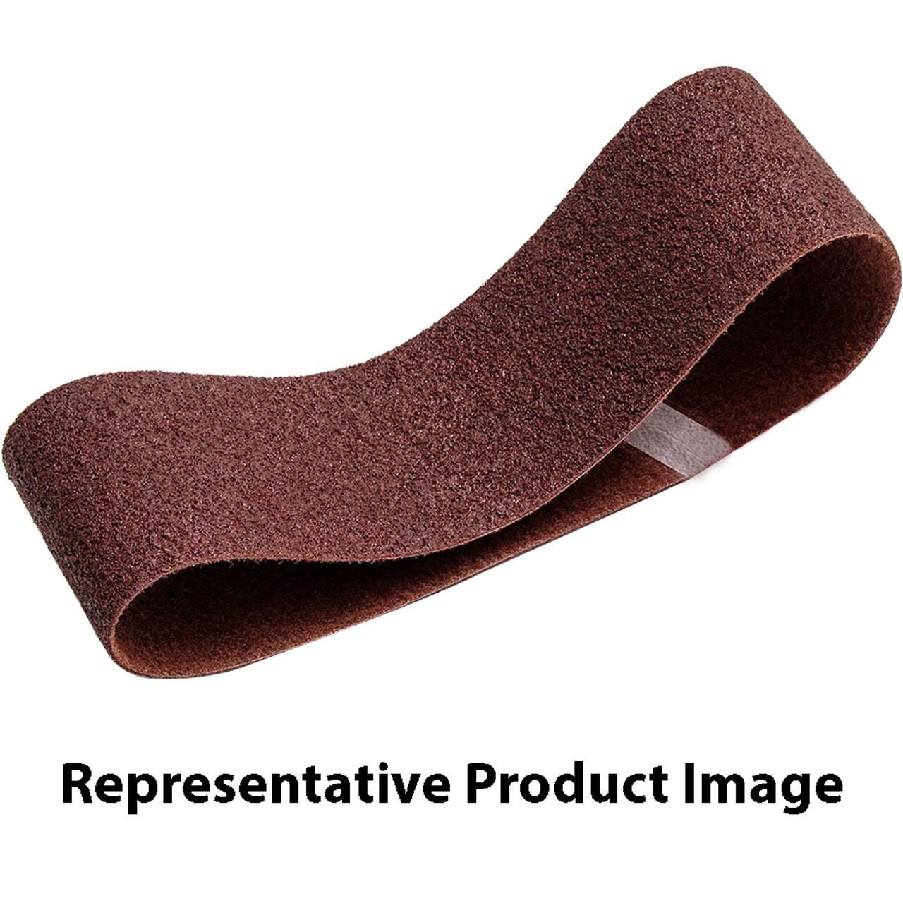 United Abrasives 77515 1/2×24 Non-Woven Deburring Blend Belt Coarse BROWN 10 pk