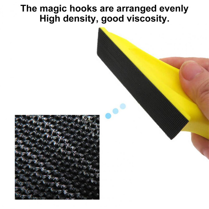 1/2/3/PCS Hook Loop Hand Sanding Block Sandpaper Polishing Pad Abrasive Tools
