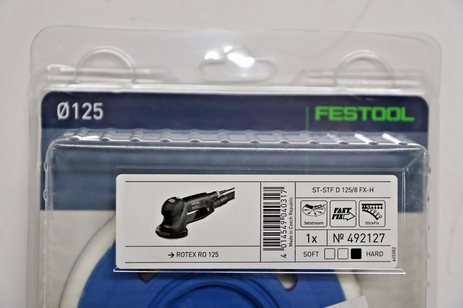 Festool Sander Backing Pad ST D125-FX-H #492127 for RO 125 FEQ